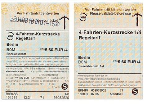 bvg family ticket|Four trip tickets